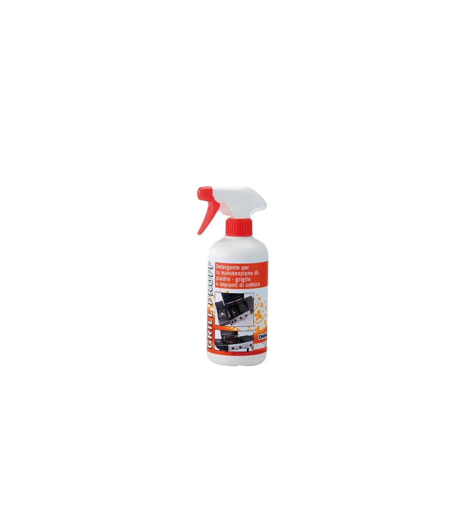 Detergente spray per piastre e griglie barbecue ompagrill 500 ml